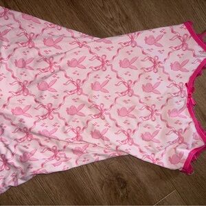 PLAYBOY Pink & Hot Pink Bird-Print Sleep body suite